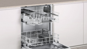 Посудомоечная машина встраиваемая Bosch SMV24AX20K, 4программы, 59.8 см, A+, Белый thumbnav 3