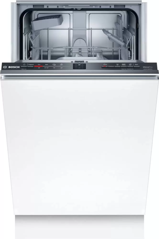 Посудомоечная машина встраиваемая Bosch SRV2IKX10K, 9 комплектов, 4программы, 44.8 см, A+, Нерж. сталь