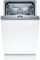 Посудомоечная машина встраиваемая Bosch SRV4XMX10K, 10 комплектов, 6программы, 44.8 см, A+, Нерж. сталь