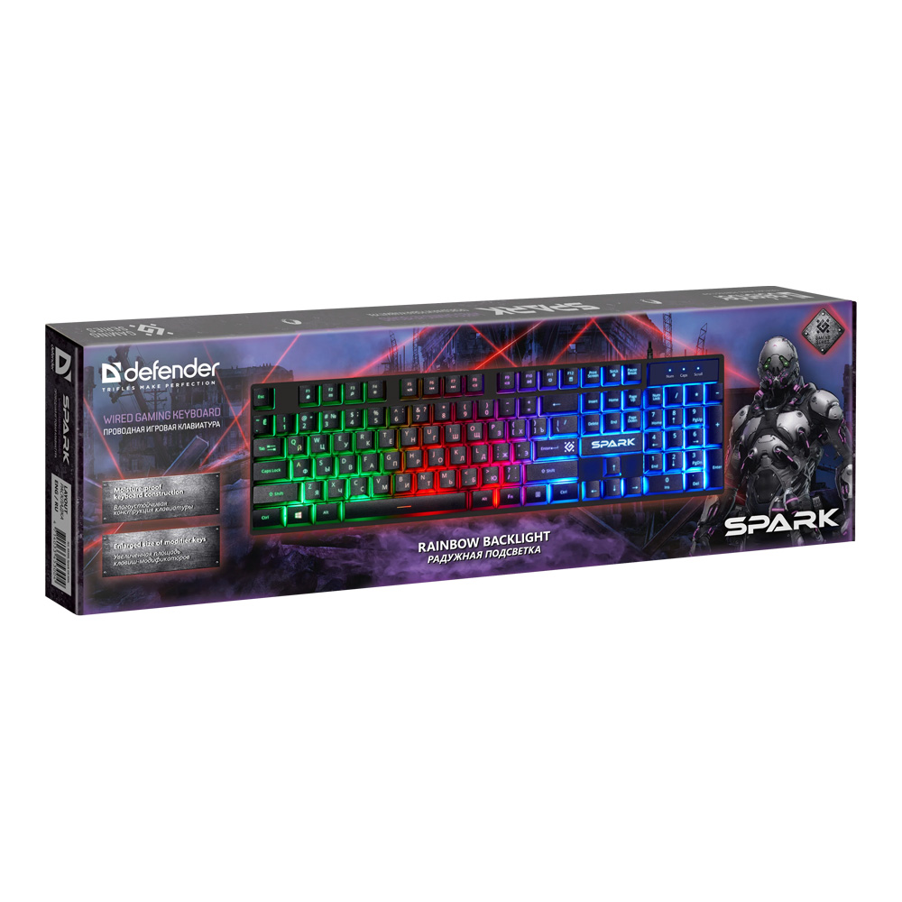 Tastatura cu fir Defender GK300L / Membrana photo 7