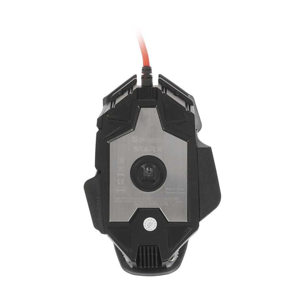 Проводная мышь Defender GM390L Black / Оптическая / Black photo 5