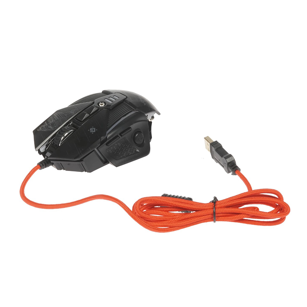 Проводная мышь Defender GM390L Black / Оптическая / Black photo 6