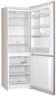 Холодильник с нижней морозильной камерой Hotpoint - Ariston HF5180M, 298 л, 185 см, A, Бежевый