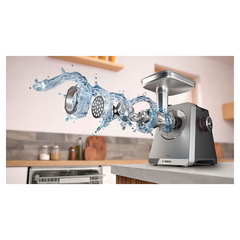 Мясорубка Bosch MultiPower MFWS820M photo 5