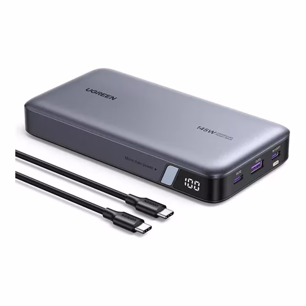 Внешний аккумулятор Ugreen Flight Approved PD3.1  25000mAh, 145W, Grey (90597A) 