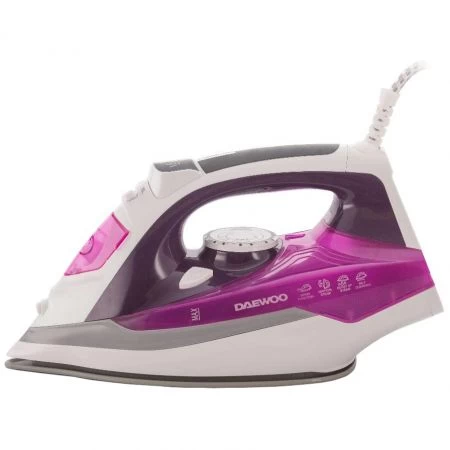 Fier de calcat Daewoo DSI20P, 350 ml, Roz Fier de calcat Daewoo DSI20P, 350 ml, Roz