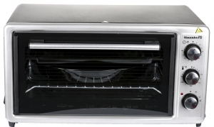 Электрическая печь Hausberg HB-8000P, 48 л, 1400 Вт, Серый thumbnav