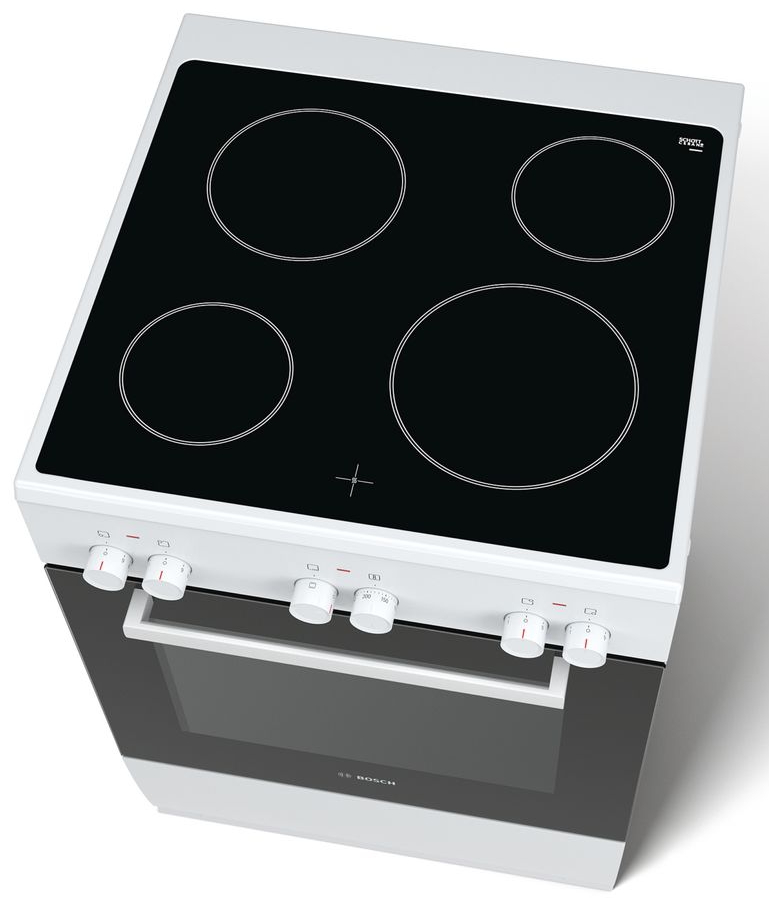 Электрическая плита Bosch HCA422120Q / 4 конфорок / Стеклокерамика photo 4