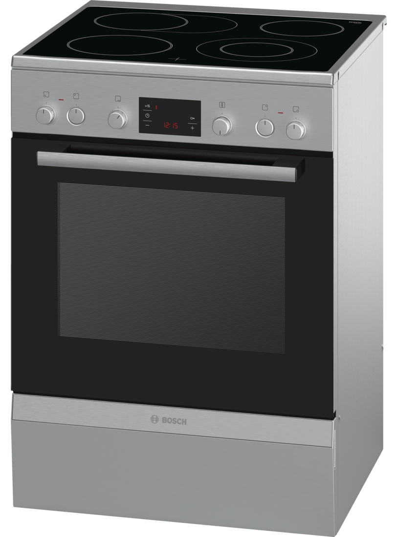 Электрическая плита Bosch HCA744250Q / 4 конфорок / Стеклокерамика photo 1