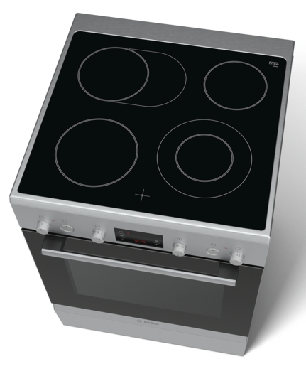 Электрическая плита Bosch HCA744250Q / 4 конфорок / Стеклокерамика photo 4