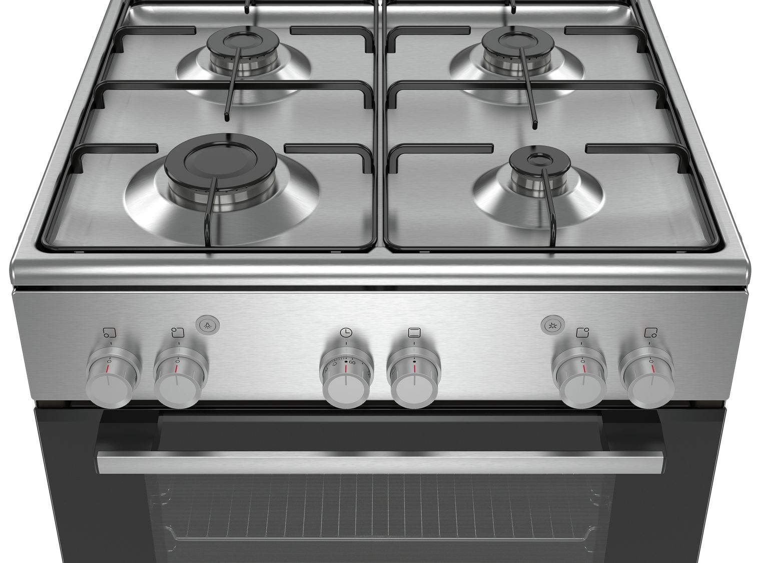 Газовая плита Bosch HGL120B50Q / 4 конфорок / 60 см / Нержавеющая сталь photo 5