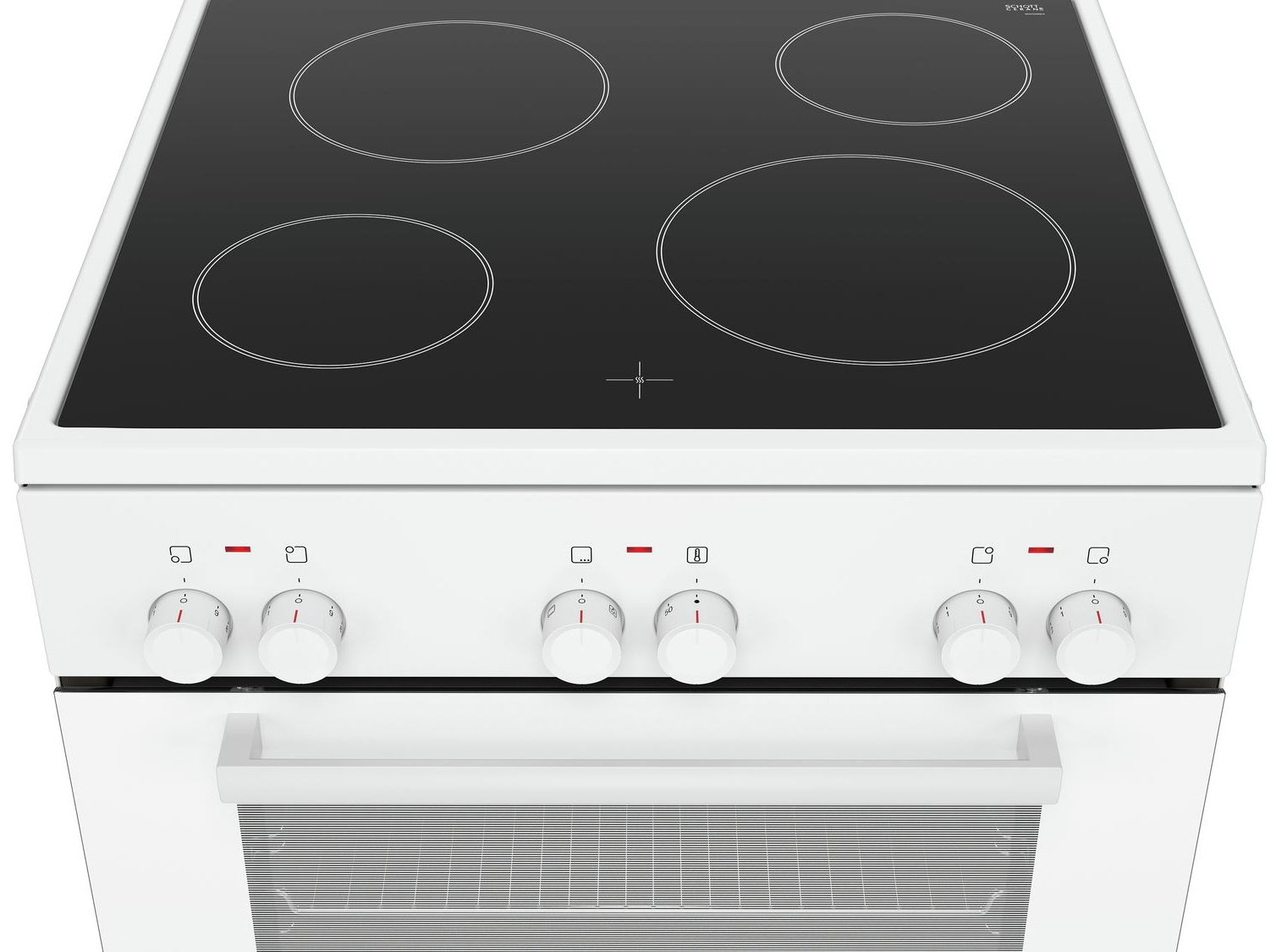 Электрическая плита Bosch HKA050020Q / 4 конфорок / Стеклокерамика photo 2