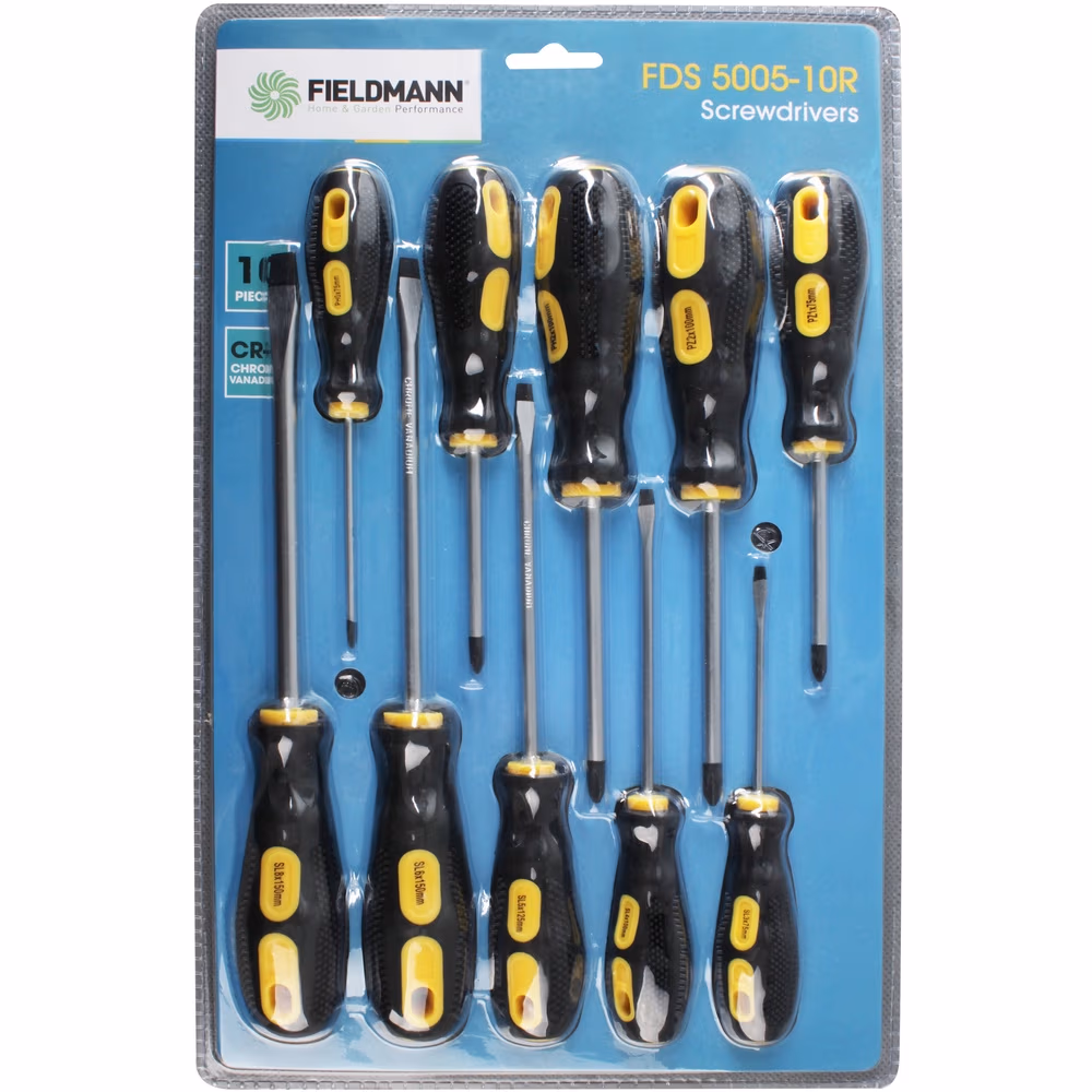 Отвертка с насадками FIeldmann FDS5005-10R (10 шт.) 