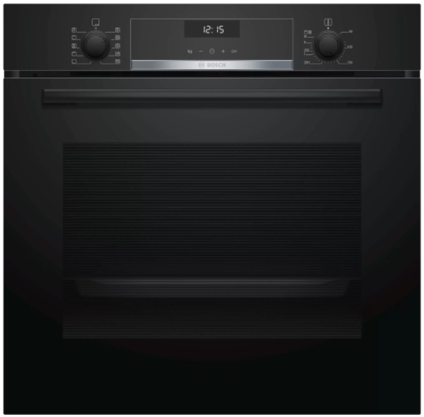 Встраиваемый духовой шкаф Bosch HBG517EB0R, 71 л, A, Черный photo 1