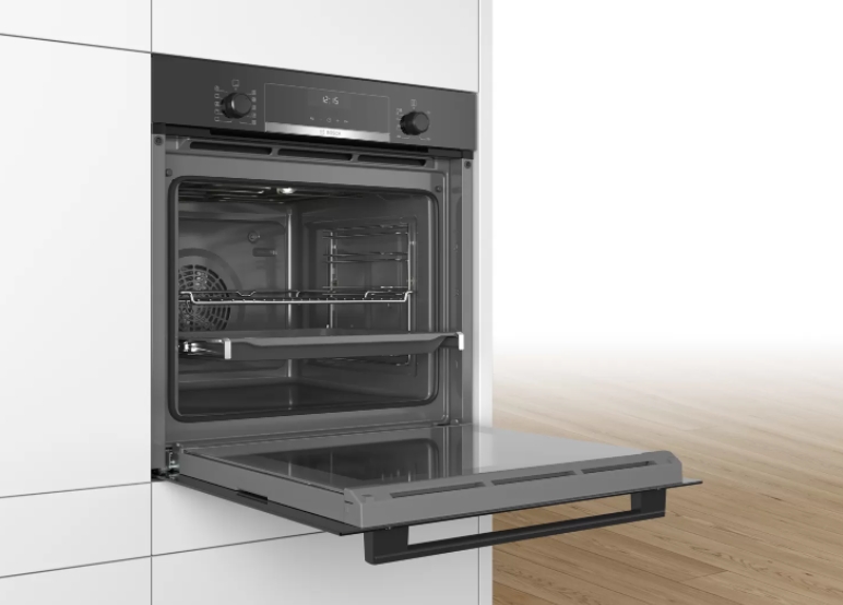Встраиваемый духовой шкаф Bosch HBG517EB0R, 71 л, A, Черный photo 3