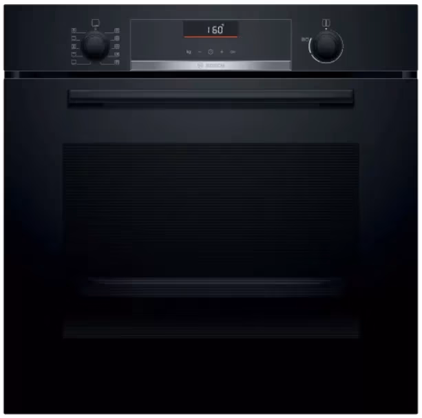 Cuptor electric incorporabil Bosch HBG536HB0R, 71 l, A, Negru 