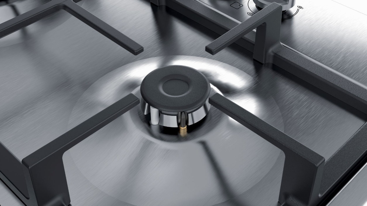 Встраиваемая  газовая панель Bosch PBH6C5B90R photo 2