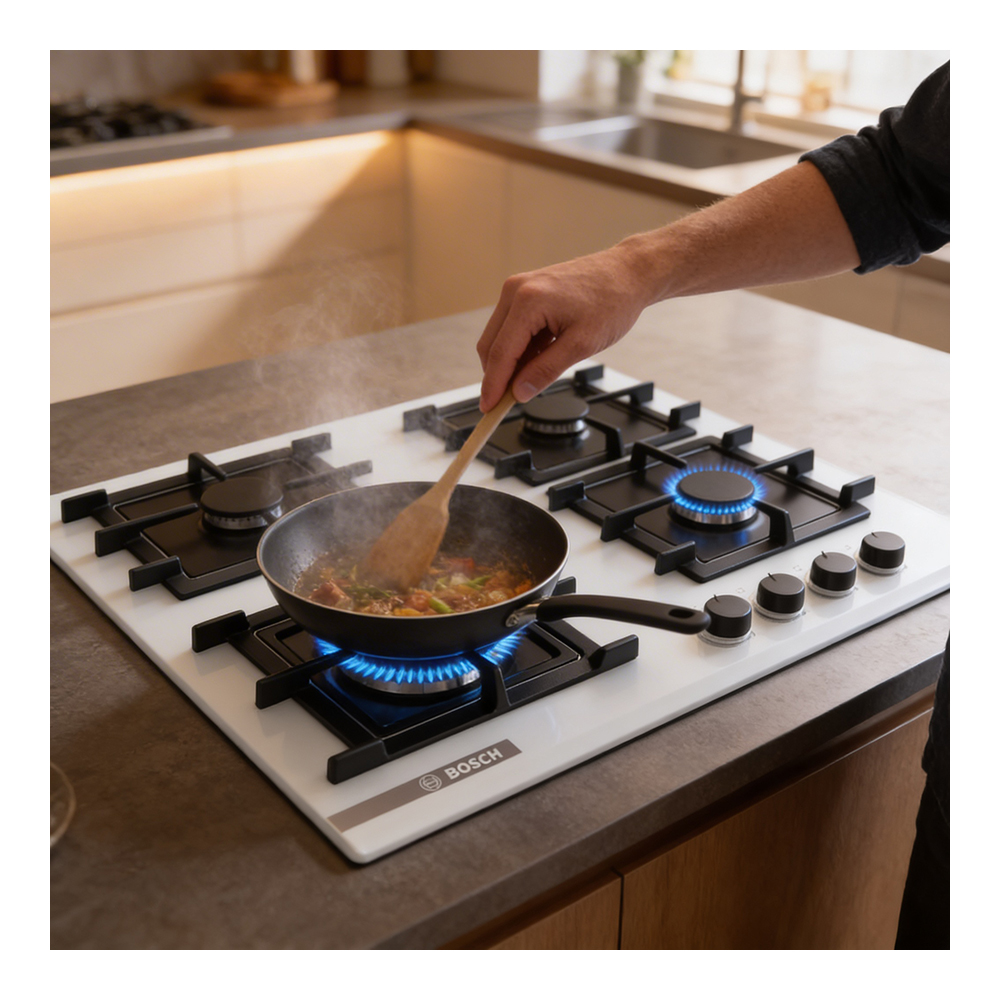 Plita cu gaz incorporabila Bosch PNK6B2P40R photo 7