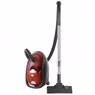 Пылесос с контейнером Daewoo RCC-220R, 1200 Вт, 80 дБ, Бордовый