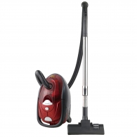 Aspirator cu container Daewoo RCC-220R, 1200 W, 80 dB, Bordo thumbnav 1