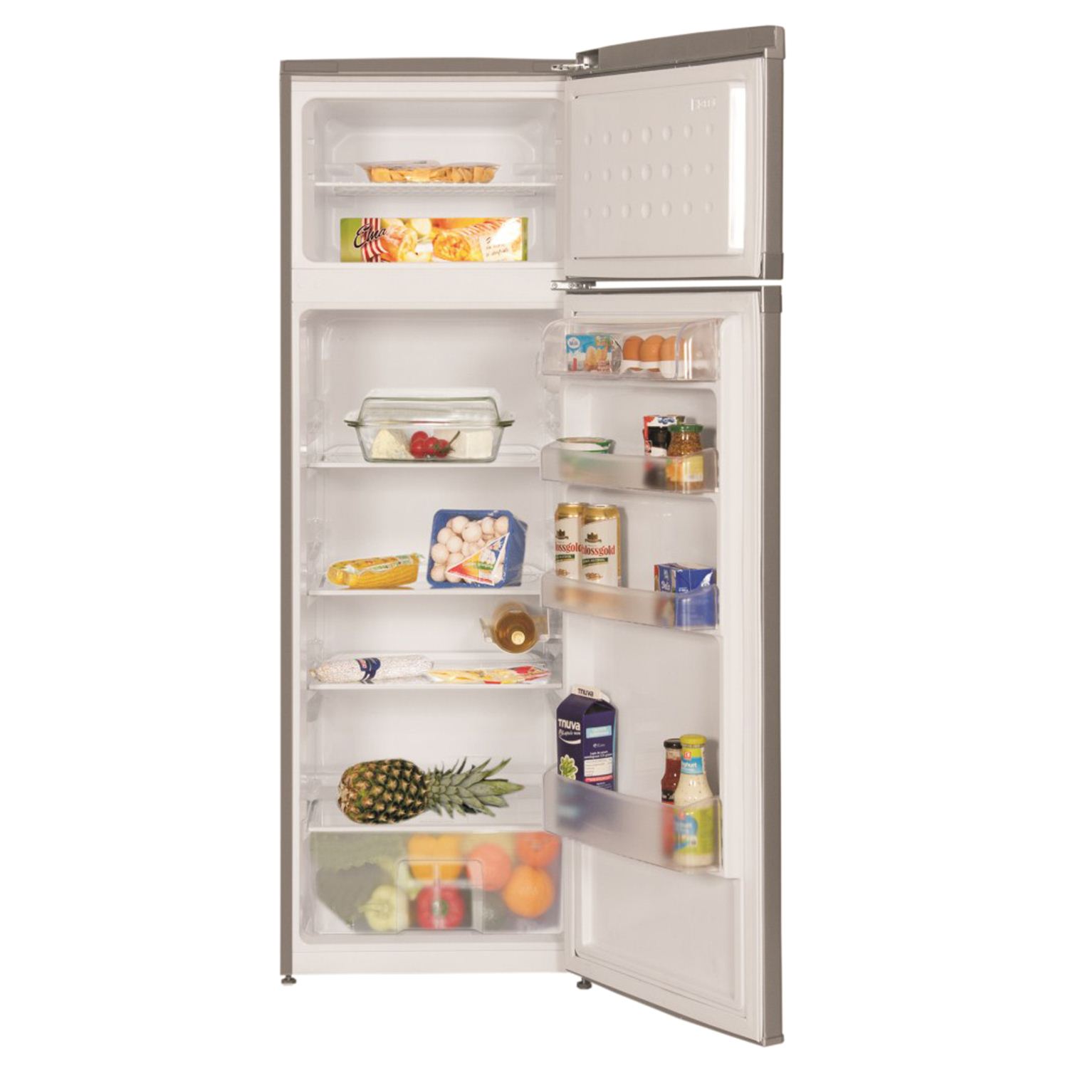 Frigider cu doua usi Beko DSA28020S / 280 l / 160 cm / A+ / Gri photo 2