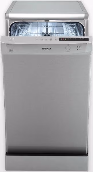 Masina de spalat vase Beko DSFS1530S, 5 programe, 45 cm, A