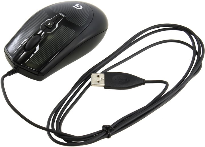 Mouse cu fir Logitech G100s USB Negru / Optic / Negru photo 4