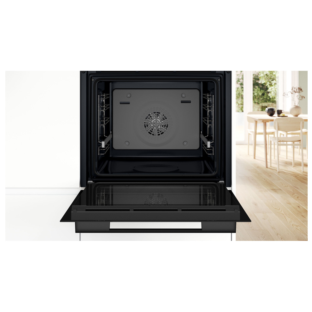 Встраиваемый шкаф с пароваркой Bosch HUA736EG0T / 76 л. / A / Черный photo 4