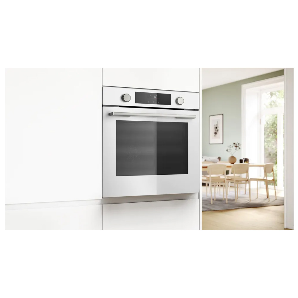 Cuptor electric incorp. cu aburi Bosch HUA736EV0T / 76 l. / A / Alb photo 4