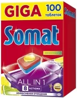 Таблетки для ПММ Somat SomatAllinOne100T