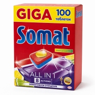 Таблетки для ПММ Somat SomatAllinOne100T thumbnav 3