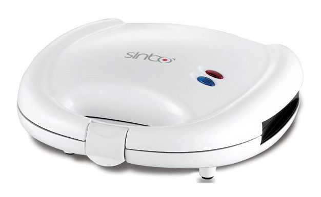 Sandwtch maker Sinbo SSM2520T, 750 W, Alb photo 