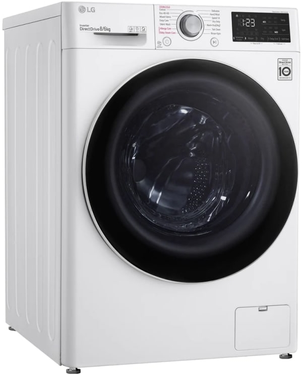 Cтирально-сушильная машина LG F4DV328S0U 8 кг /1400 об/мин /B /Белый photo 2