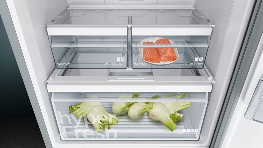 Frigider cu doua usi Siemens KG56NVI30U / 505 l / 193 cm / A / Gri photo 4