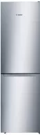 Холодильник с нижней морозильной камерой Bosch KGN36NL30U, 302 л, 186 см, A++, Нержавеющая сталь