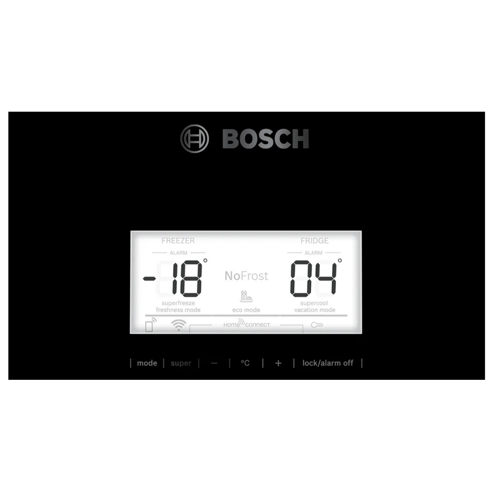 Холодильник двухдверный Bosch KGN39LB30U / 366 л / 203 см / E / Черный photo 3