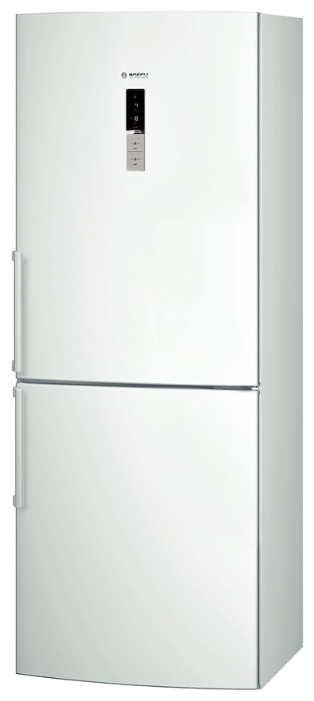 Холодильник двухдверный Bosch KGN56AW20U / 445 л / 180 см / A+ / Белый photo 1