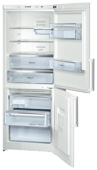 Холодильник двухдверный Bosch KGN56AW20U / 445 л / 180 см / A+ / Белый photo 2