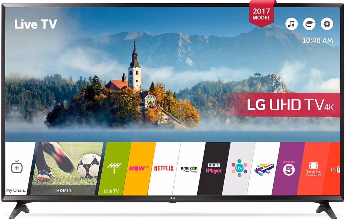 LED телевизор LG 55UJ630V 