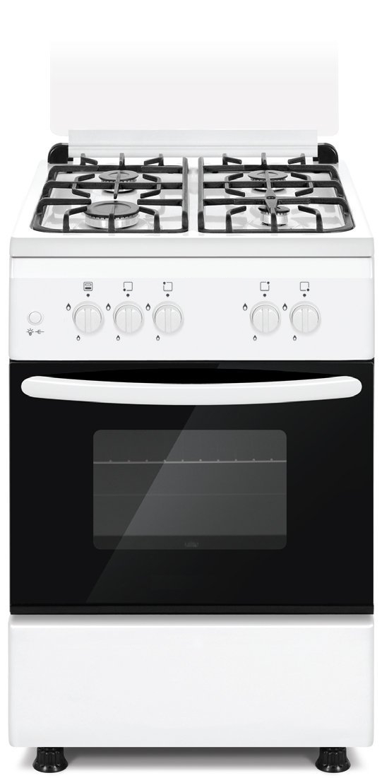 Газовая плита Eurolux 5040W / 4 конфорок / 50 см / Белый photo 1 Газовая плита Eurolux 5040W / 4 конфорок / 50 см / Белый photo 1