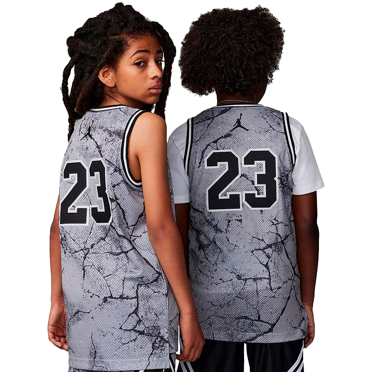 Майка Nike JDN JORDAN 23 AOP JERSEY / Мужской / L / Серый photo 3