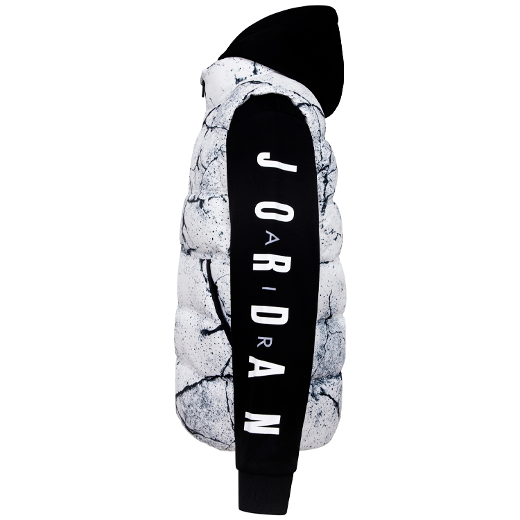 Scurta Nike JDB 2 FER JKT / Barbati / L / Negru-alb photo 3