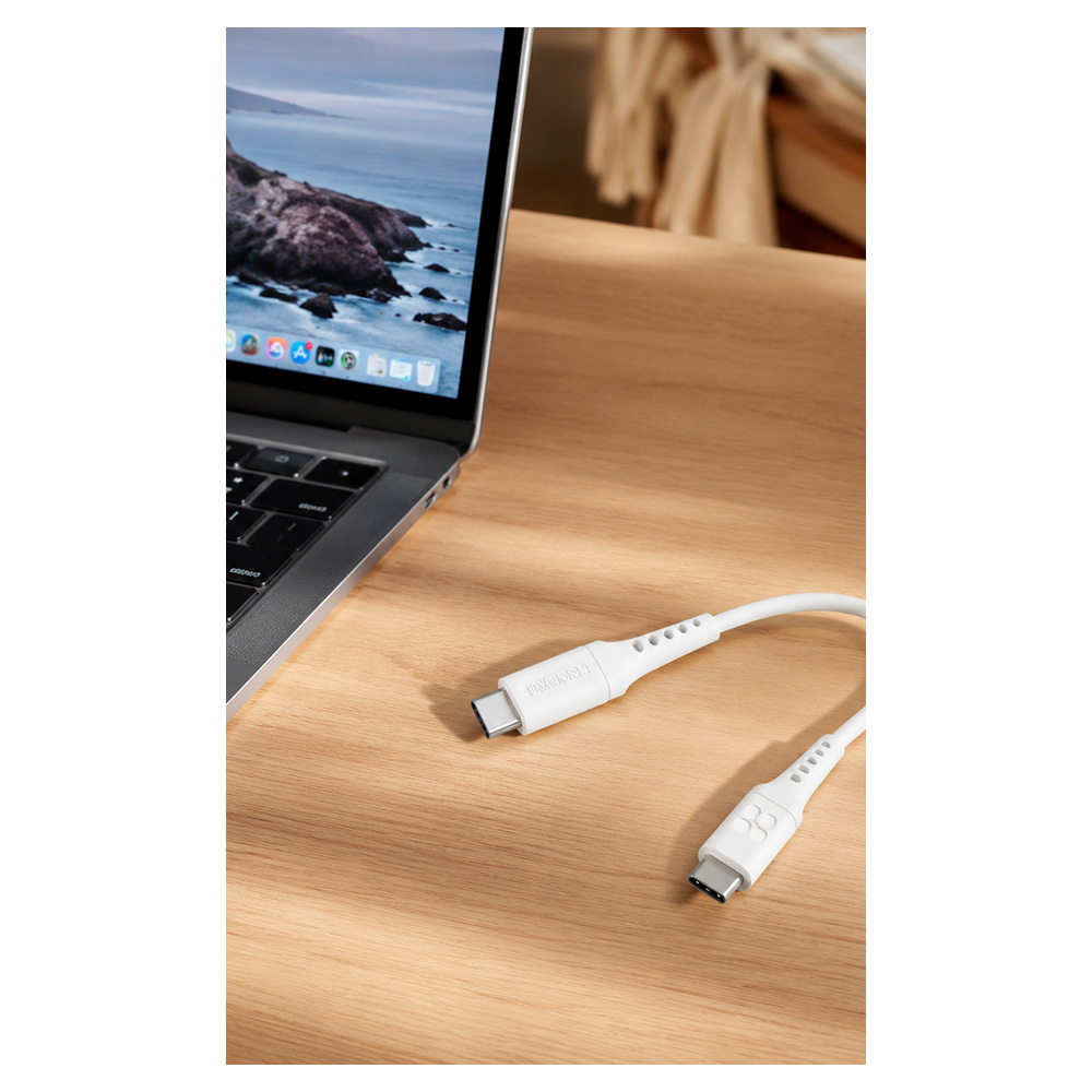 Кабель USB Type-C - USB Type-C Promate AISPOWERLINKCC120W 1.2 /1.2м /Белый photo 7
