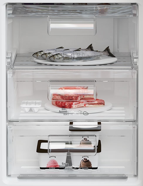 Frigider cu doua usi Arctic AK60360M30W / 339 l / 200.9 cm / F / Alb photo 5