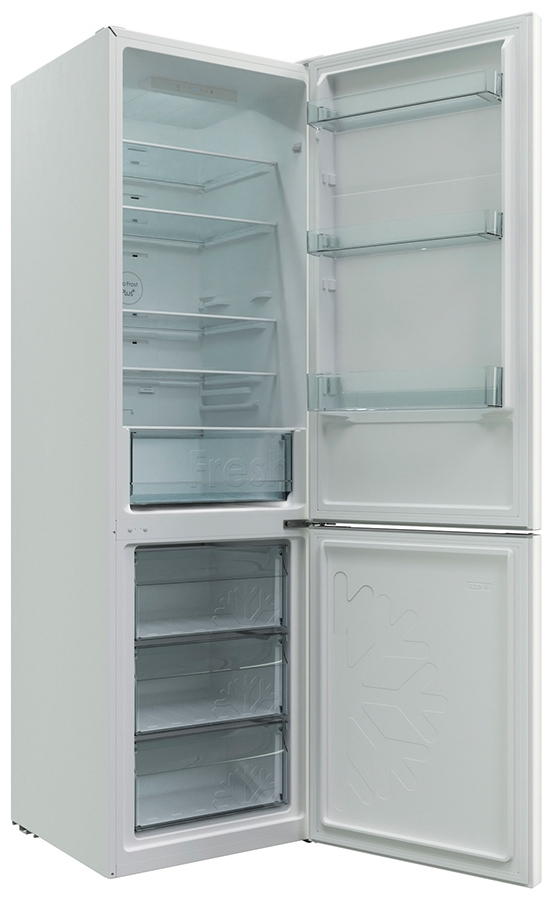 Frigider cu doua usi Candy CCRN 6200W / 370 l / 200 cm / A / Alb photo 10