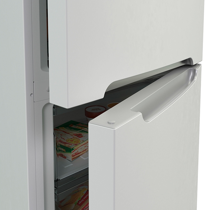 Frigider cu doua usi Candy CCRN 6200W / 370 l / 200 cm / A / Alb photo 6