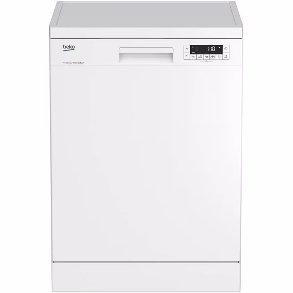Masina de spalat vase Beko DFN26220W, 6 programe, 60 cm, A++, Alb