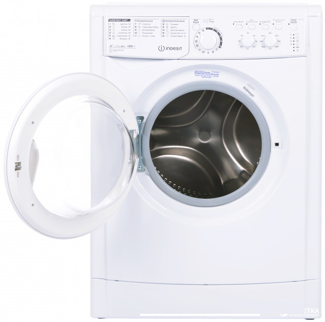 Стиральная машина Indesit E2SC 2160 W 6 кг / 1000 об/мин / / Белый photo 3