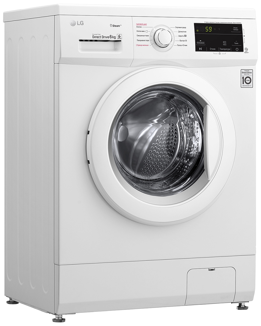 Стиральная машина LG F2J3NS0W 6 кг / 1200 об/мин / A / Белый photo 4