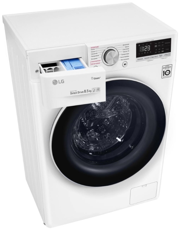 Стиральная машина LG F2V5GS0W 8.5 кг / 1200 об/мин / A / Белый photo 15